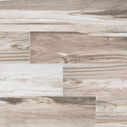 Carolina Timber Ii White Wood Look Tile