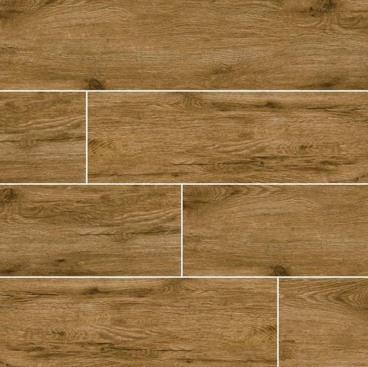 Celeste Nutmeg Wood Look Tile