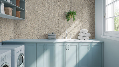 Ivory White Mini Pebble Tile