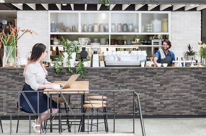 Ardesia Black Stacked Porcelain