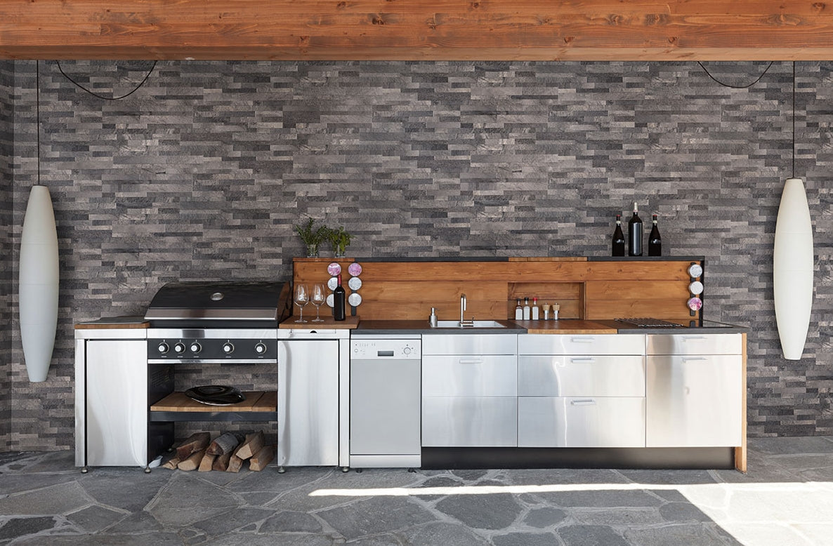 Ardesia Black Stacked Porcelain