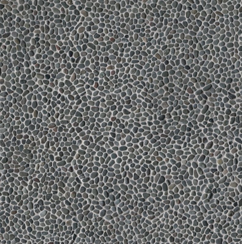 Noir Ash Mini Pebble Tile