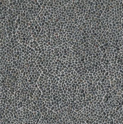 Noir Ash Mini Pebble Tile
