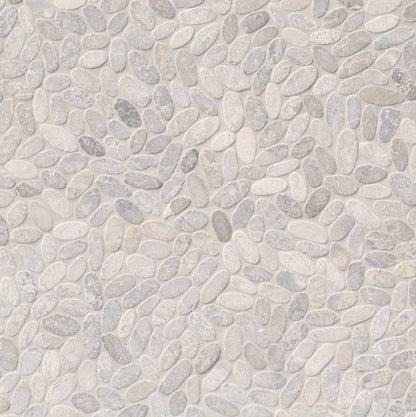 Sliced Ash Pebbles Mosaic
