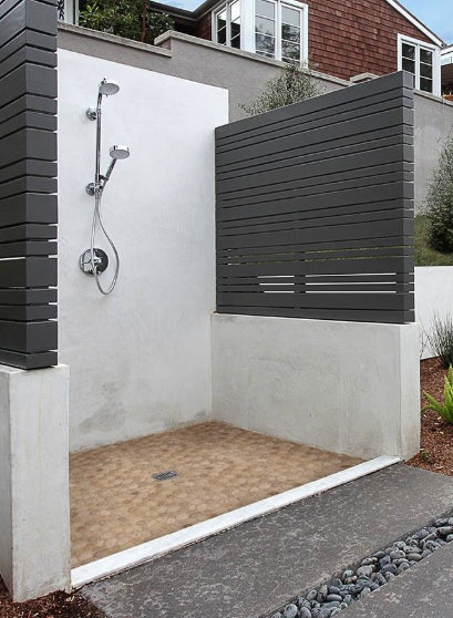 Travertine Pebbles Blend Tile