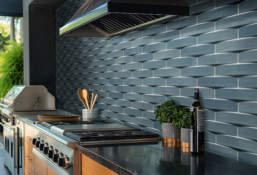 Convex Acqua Tile