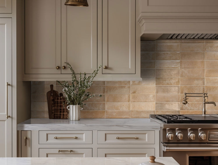 Village Coral Ceramic Wall Tile