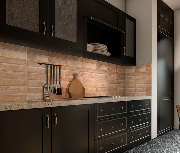 Village Coral Ceramic Wall Tile