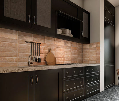 Village Coral Ceramic Wall Tile