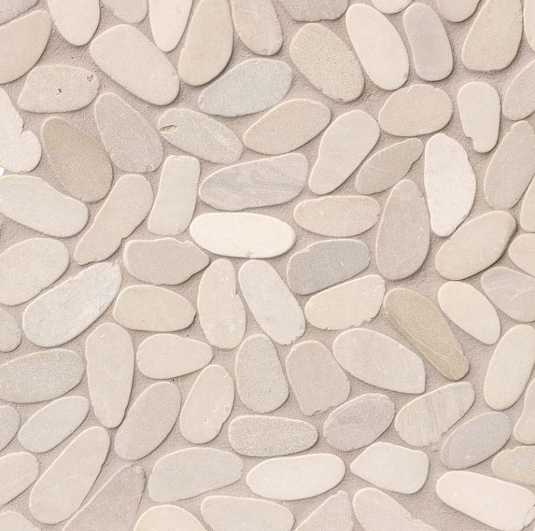 Sliced Earth Pebbles Mosaic