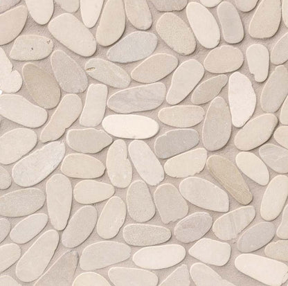 Sliced Earth Pebbles Mosaic