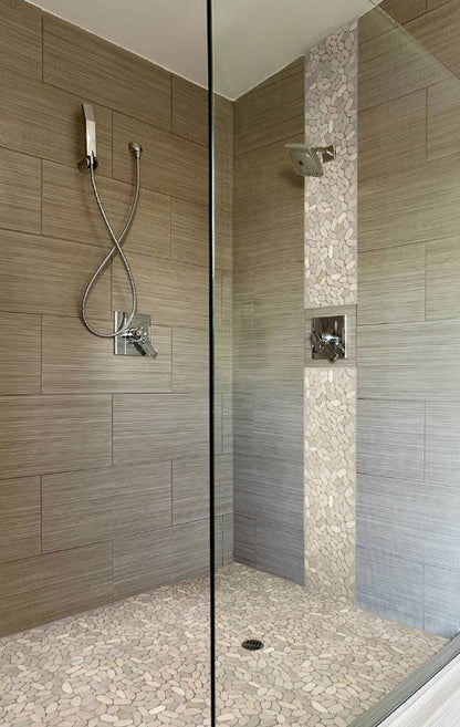 Sliced Earth Pebbles Mosaic