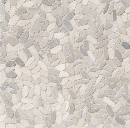 Sliced Truffle Pebbles Mosaic