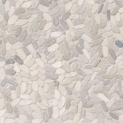Sliced Truffle Pebbles Mosaic