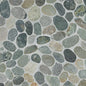 Sliced Rainforest Pebbles Mosaic