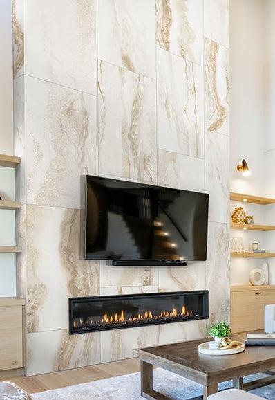 Exotika Nebula Almond Porcelain Tile