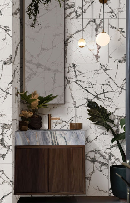 Exotika Lux Iceberg White Porcelain Tile