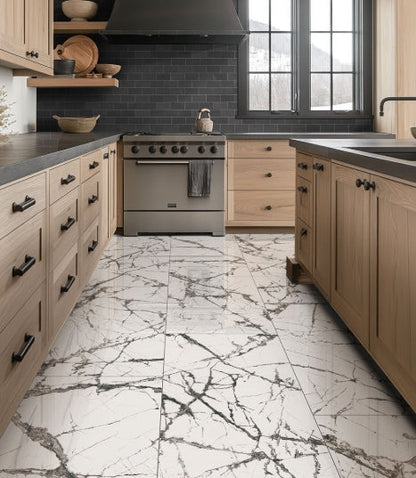 Exotika Lux Iceberg White Porcelain Tile