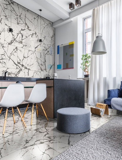 Exotika Lux Iceberg White Porcelain Tile