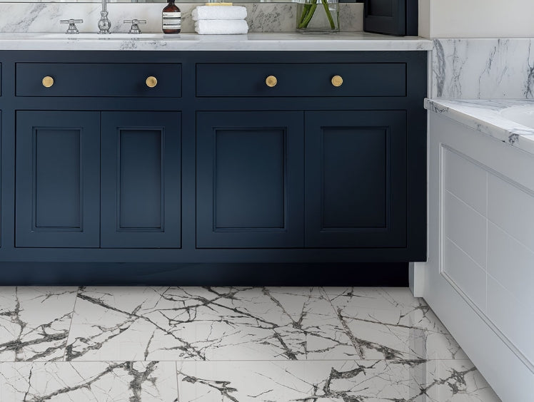 Exotika Lux Iceberg White Porcelain Tile