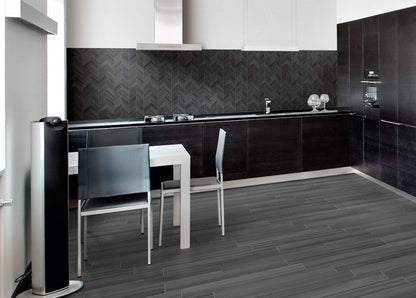 Watercolor Graphite Porcelain Tile