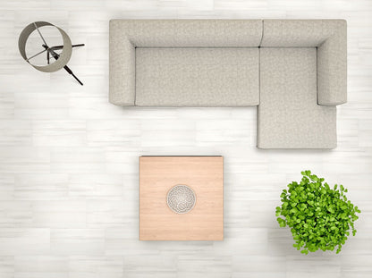 Watercolor Bianco Porcelain Tile