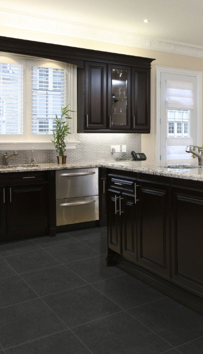 Dimensions Graphite Porcelain Tile