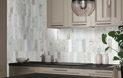 Arabescato Venato Picket Tile