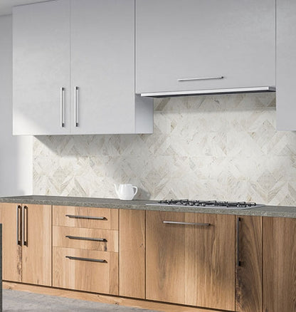 Arabescato Venato Argyle Tile