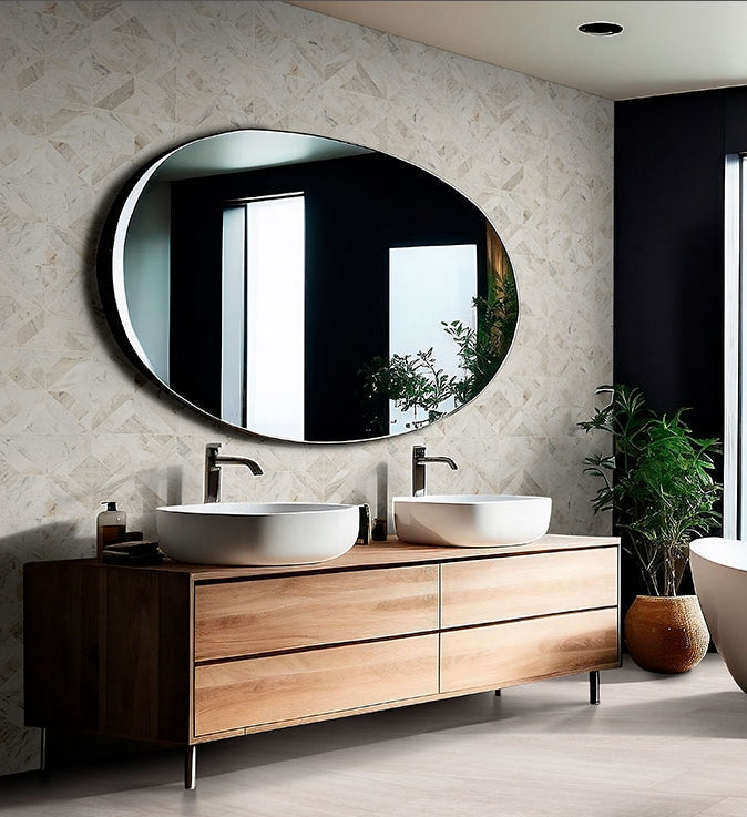 Arabescato Venato Argyle Tile