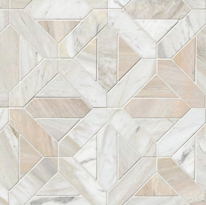 Athena Gold Geometrica Honed Tile