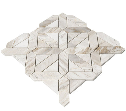 Athena Gold Geometrica Honed Tile