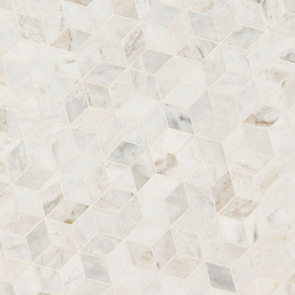 Arabescato Venato Cube Marble Tile