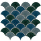 Azul Scallop Tile