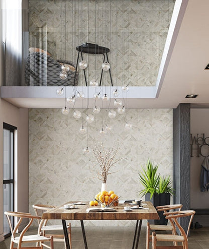 Arabescato Venato Cube Marble Tile