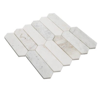 Arabescato Venato Picket Tile