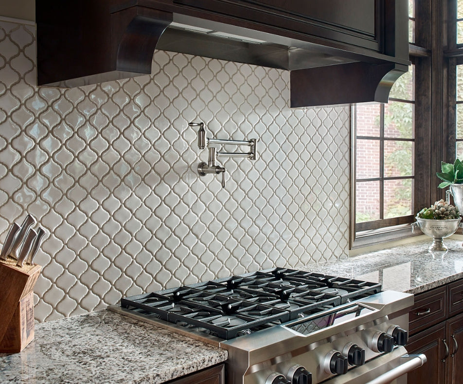 Bianco Arabesque Tile