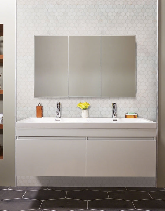 Bianco Dolomite 2” Hexagon Mosaic Tile