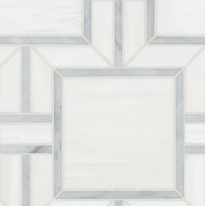 Bianco Dolomite Alana Polished Mosaic