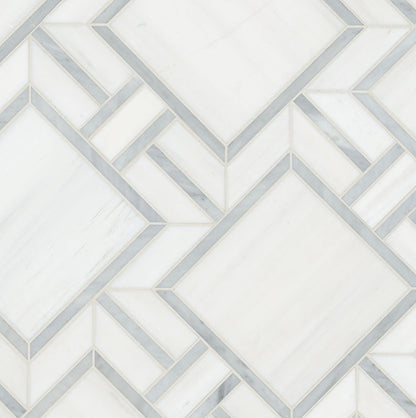 Bianco Dolomite Alana Polished Mosaic