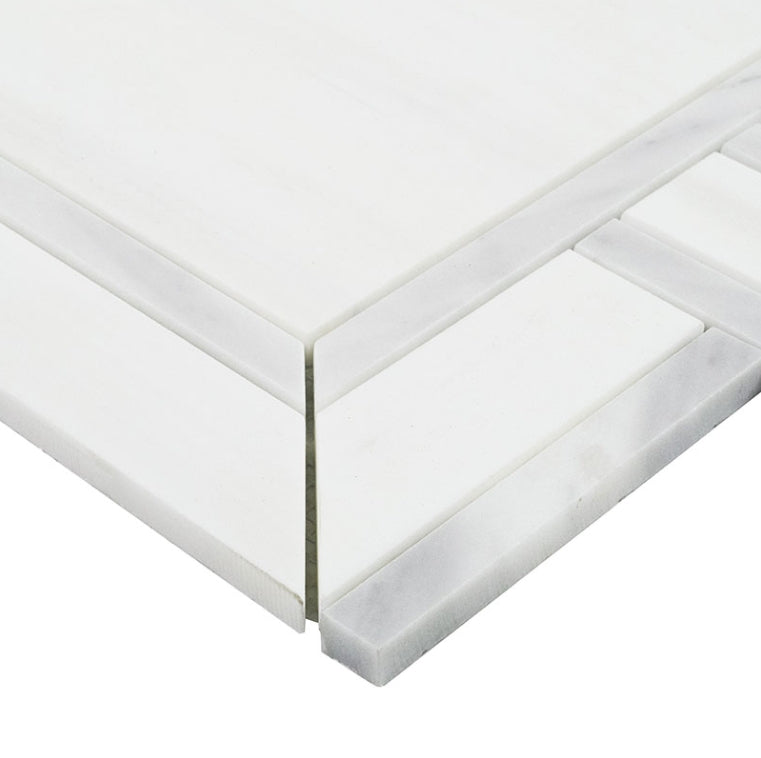 Bianco Dolomite Alana Polished Mosaic
