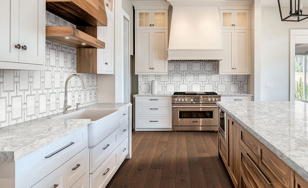 Bianco Dolomite Alana Polished Mosaic