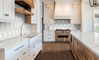 Bianco Dolomite Alana Polished Mosaic