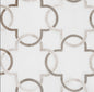Bianco Quatrefoil Polished Tile
