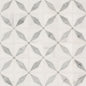 Bianco Starlite Marble Geometric Tile