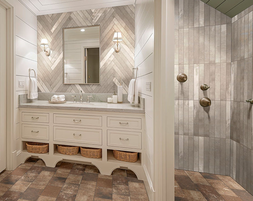 Flamenco Whales Gray 2X18 Glossy