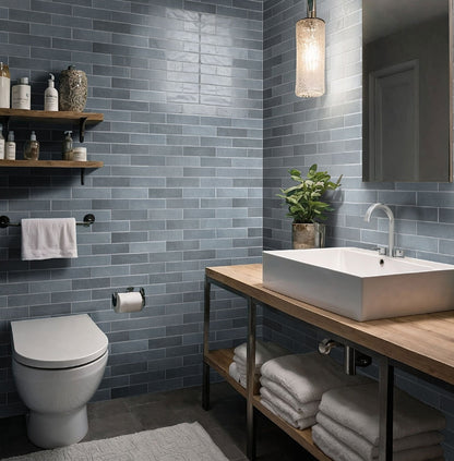 Renzo Denim Ceramic Tile