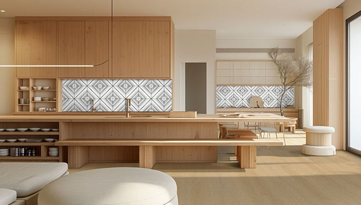 Zaria Tessa Encaustic Tile