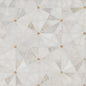 Luxor Elegante Pinwheel Gold Mosaic Tile