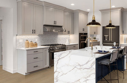 Luxor Elegante Pinwheel Gold Mosaic Tile